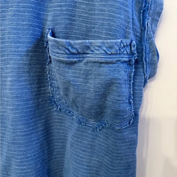 We The Free Women’s Our Time Tee Cobalt Blue Free People Medium - Picture 5 of 8